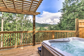 Hot Tub and Loft Mountain-View Sevierville Cabin